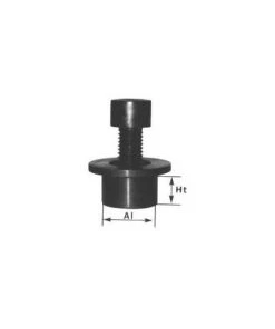 LEMAN Manchon Et Vis Bout D'arbre Pour Toupie Filetage M16 Pour Arbre De 30 Mm