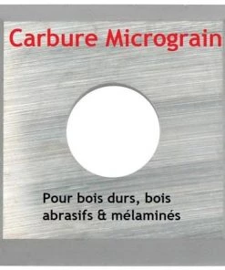 LEMAN Plaquette Carbure (araseurs) Micrograin 14x14x2.0 Mm, Boite De 10 Pièces