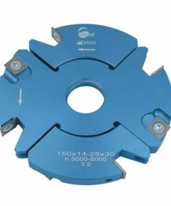 LEMAN Porte Outils à Tenonner 150 Mm Extensible 20 / 39 Mm Toupie 30 Mm