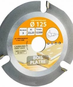 LEMAN Soldes Boutique 7 LEMAN Disque Diamètre 125mm Carbure Speedwood