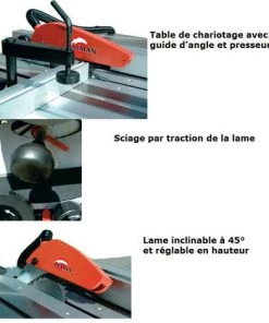 Leman - Mortaiseuse à Bédane 750W - MOR750 8 Leman - Mortaiseuse à Bédane 750W - MOR750 -LEMAN Soldes Boutique 182796 3