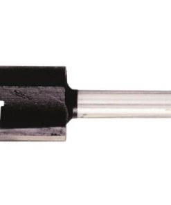 LEMAN Fraise à Plaquettes Carbure Brasées 2 Coupes Droites, Queue 8 Mm, Diamètre 19 Mm