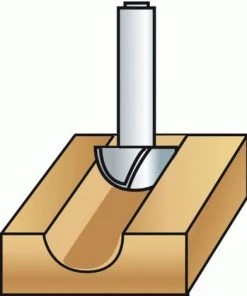 LEMAN Fraise De Défonceuse Carbure à Gorges, Queue 8 Mm, Diamètre 10 Mm -LEMAN Soldes Boutique 19059846 3