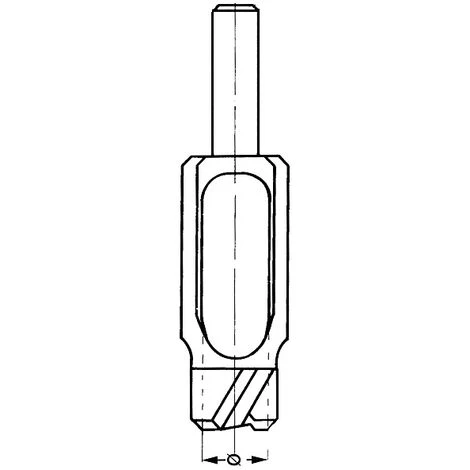 LEMAN Mèche à Bouchonner Acier, Diamètre 20 Mm, Queue Diamètre 13 Mm, Longueur Totale 140 Mm 4 LEMAN Mèche à Bouchonner Acier, Diamètre 20 Mm, Queue Diamètre 13 Mm, Longueur Totale 140 Mm – Image 2