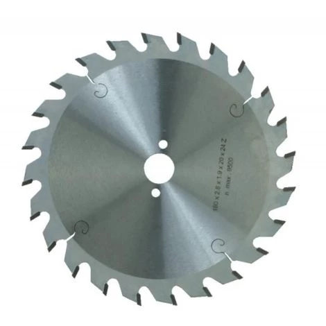 LEMAN Lame Carbure Denture Alternée Pour Débit Diamètre 235 Mm, Alésage 30 Mm, 24 Dents 3 LEMAN Lame Carbure Denture Alternée Pour Débit Diamètre 235 Mm, Alésage 30 Mm, 24 Dents