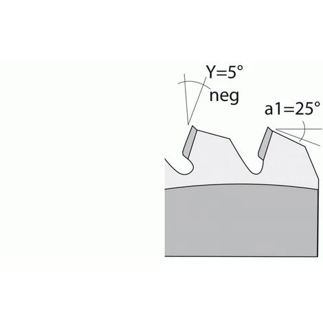 LEMAN Lame De Scies Circulaires Carbure Pour Aluminium Ou PVC, Diamètre 190 Mm, 54 Dents 5 LEMAN Lame De Scies Circulaires Carbure Pour Aluminium Ou PVC, Diamètre 190 Mm, 54 Dents – Image 3