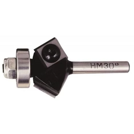 LEMAN Fraise De Défonceuse à Plaquettes Carbure Réversibles 2 Coupes Droites, Queue 6 Mm, Diamètre 26 Mm 3 LEMAN Fraise De Défonceuse à Plaquettes Carbure Réversibles 2 Coupes Droites, Queue 6 Mm, Diamètre 26 Mm