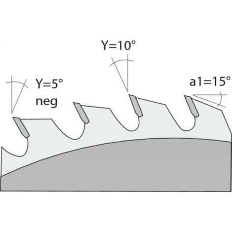 LEMAN Lame De Scies Circulaires Carbure Gouge, Diamètre 250 Mm, 48 Dents 6 LEMAN Lame De Scies Circulaires Carbure Gouge, Diamètre 250 Mm, 48 Dents – Image 4