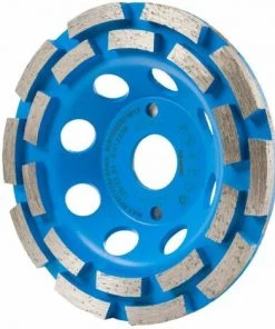 LEMAN Disque Plateau Double Pistes Béton125mm