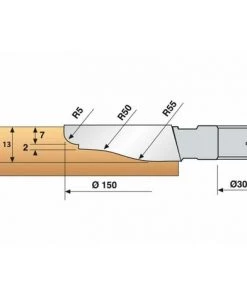 LEMAN Fraise Plate Bande Doucine Carbure Brasé Toupie 30 Mm -LEMAN Soldes Boutique 2343927 2