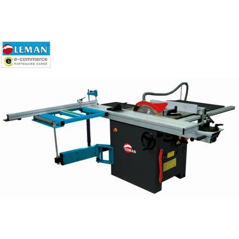 Leman - Scie Sur Table Diam. 315mm 3000W Avec Inciseur Et Chariot Ras De Lame 2m - SST315 3 Leman - Scie Sur Table Diam. 315mm 3000W Avec Inciseur Et Chariot Ras De Lame 2m - SST315