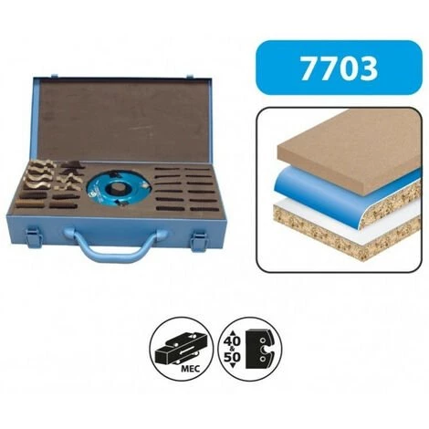 Leman - Coffret Porte-outil à Profiler D.120 Al.50 Ht.50 Et 6 Jeux De Fers Profiles 4 Leman - Coffret Porte-outil à Profiler D.120 Al.50 Ht.50 Et 6 Jeux De Fers Profiles – Image 2