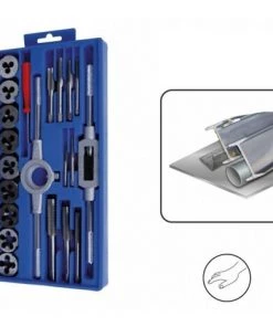 Leman - Coffret 21 Pieces Tarauds Et Filieres + Accessoires