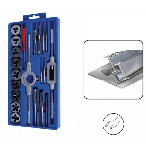 Leman - Coffret 21 Pieces Tarauds Et Filieres + Accessoires 3 Leman - Coffret 21 Pieces Tarauds Et Filieres + Accessoires