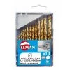 Leman - Coffret 13 Forets Metal Titane Diam1.5 à 6.5mm
