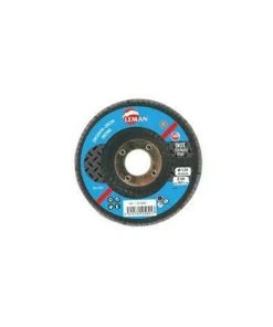 LEMAN Disque à Lamelles Bombe 125 Grain 40 Zirconium