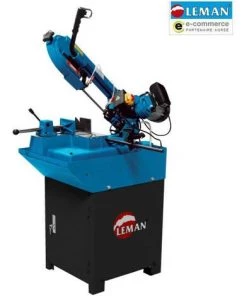 Leman - Scie à Ruban Métal Manuelle Diamètre 150mm Lame 1735mm 550W - SRM150