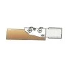 LEMAN 2 Fers HM Profil N°102 Par-dessus 50 X 25 X 2 Mm Pour Porte-outils 948.180.30.101 -LEMAN Soldes Boutique 43406499 1
