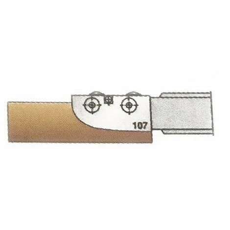 LEMAN 2 Fers HM Profil N°107 Par-dessus 50 X 25 X 2 Mm Pour Porte-outils 948.180.30.101 3 LEMAN 2 Fers HM Profil N°107 Par-dessus 50 X 25 X 2 Mm Pour Porte-outils 948.180.30.101