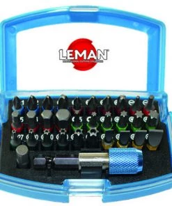 LEMAN Coffret 32 Pièces Embouts De Vissage
