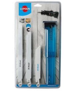 LEMAN Assortiment 12 Lames De Scie Sabre - Bi-métal