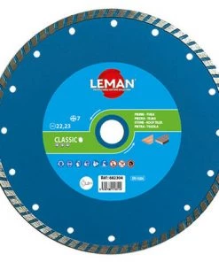 LEMAN Disque Diamant Universel D. 115 X 2,4 X 22,23 Mm - HT. 7 Mm - Multi-matériaux