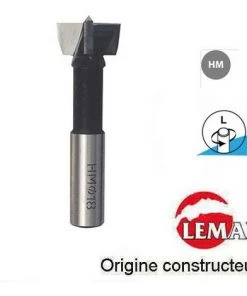 Mèche à Façonner HM D.35 Mm L. 57 Mm Rotation à Gauche - 102.735.01 - Leman