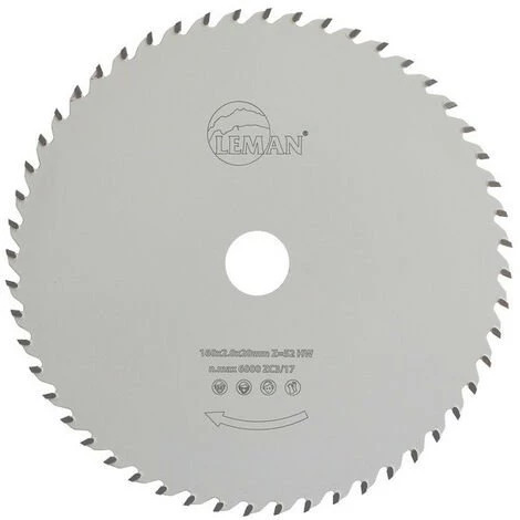 Leman - Lame De Scie Circulaire Multi-matériaux Pour Portatives Et Radiale 160x20mm 3 Leman - Lame De Scie Circulaire Multi-matériaux Pour Portatives Et Radiale 160x20mm
