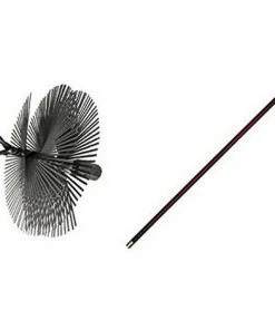 Leman - Kit De Ramonage 7 Ml Cannes Et Hérisson Rond Acier Diam250mm