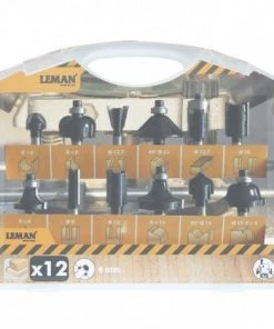 Coffret 12 Fraises Profil Variés LEMAN - Ø 8 Mm - 418.700.12