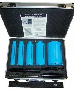 LEMAN Valise De 5 Trépans Diamants