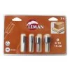 Leman : Box 4 Fraises Carbure à Rainer 8 / 10 / 15 Et 20 Mm 1 Leman : Box 4 Fraises Carbure à Rainer 8 / 10 / 15 Et 20 Mm -LEMAN Soldes Boutique 60589631 1
