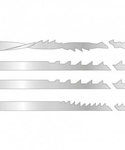Carte De 12 Lames De Scie à Chantourner 2849.12 LEMAN