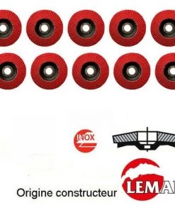 Disque à Lamelle Bombé Céramique 125 Mm LEMAN | 80