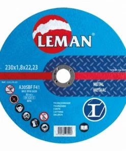 Leman - Disque Tronçonnage Métal 125x1,0x22,23 Mp
