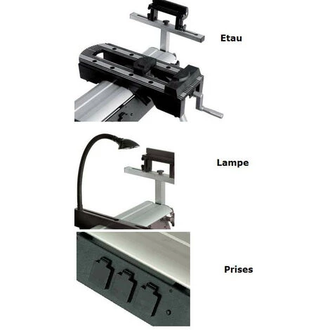 Leman - Stand établi Pour Machine 2900mm - EST290 5 Leman - Stand établi Pour Machine 2900mm - EST290 – Image 3