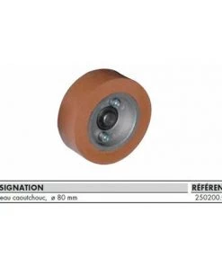 Leman - Rouleau Caoutchouc Pour ENT 032 Et ENT 032T - 250200.005