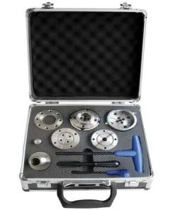 Leman - Coffret Tournage Filetage 1''x8tpi / Mandrin + Mors + Accessoires
