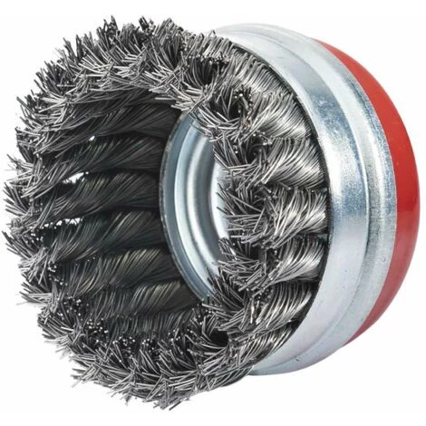 LEMAN Brosse Conique Acier Torsadé 80 Mm 4 LEMAN Brosse Conique Acier Torsadé 80 Mm – Image 2