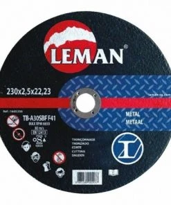 Disque Tronconnage Metal 230X2.5X22.23 MD LEMAN