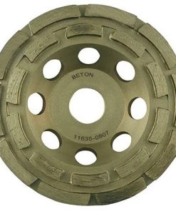 Plateau Diamanté De Surfaçage D. 125 X Al. 22,23 X Ht. 5 X ép. 7 Mm. Béton, Granit Et Pierre Naturelle - 1100125 - LEMAN