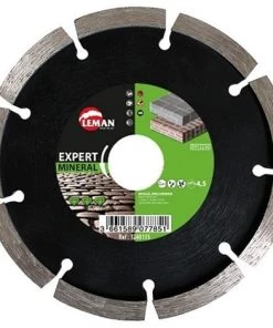 LEMAN Disque Diamant à Déjointoyer D. 115 X Al. 22,3 X Ht. 7 X ép. 8 Mm. Mortier De Jointement, Brique Et Parpaing - 1280115