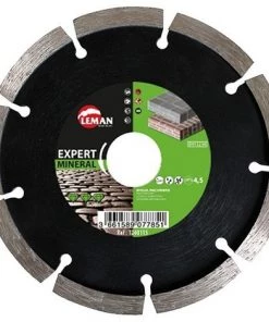 LEMAN Disque Diamant à Déjointoyer D. 125 X Al. 22,3 X Ht. 7 X ép. 8 Mm. Mortier De Jointement, Brique Et Parpaing - 1280125