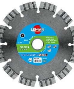 Disque Diamant Segmenté D. 125 X Al. 22,23 X Ht. 12 X ép. 2,6 Mm. Quartz, Granit - 630125 - LEMAN