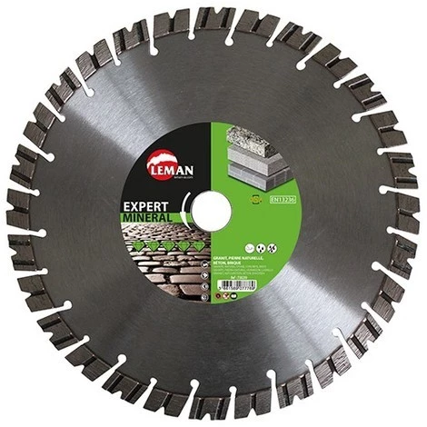 Disque Diamant Segmenté D. 230 X Al. 22,23 X Ht. 12 X ép. 2,6 Mm. Granit, Pierre Naturelle - 730230 - LEMAN 3 Disque Diamant Segmenté D. 230 X Al. 22,23 X Ht. 12 X ép. 2,6 Mm. Granit, Pierre Naturelle - 730230 - LEMAN