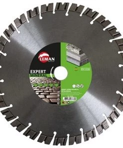 Disque Diamant Segmenté D. 300 X Al. 20 X Ht. 12 X ép. 3 Mm. Granit, Pierre Naturelle - 730301 - LEMAN