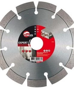 Disque Diamant à Rainurer D. 125 X Al. 22,23 X Ht. 12 X ép. 2,2 Mm. Béton Armé, Brique Et Granit - 780125 - LEMAN