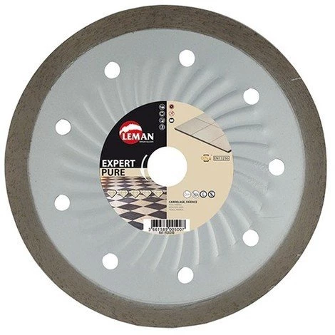 Disque Diamant D. 230 X Al. 22,23 X Ht. 7 X ép. 1,8 Mm. Granit, Pierre Naturelle, Carrelage, Faience - 920230 - LEMAN 3 Disque Diamant D. 230 X Al. 22,23 X Ht. 7 X ép. 1,8 Mm. Granit, Pierre Naturelle, Carrelage, Faience - 920230 - LEMAN