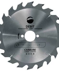 Lame Carbure Pour Portative D. 125 X Al. 20 Mm. X 20 Dents Alt. Pour Bois - 965.125.2020 - Leman