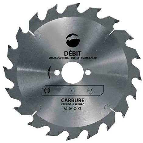 Lame Carbure Pour Portative D. 125 X Al. 20 Mm. X 20 Dents Alt. Pour Bois - 965.125.2020 - Leman 3 Lame Carbure Pour Portative D. 125 X Al. 20 Mm. X 20 Dents Alt. Pour Bois - 965.125.2020 - Leman